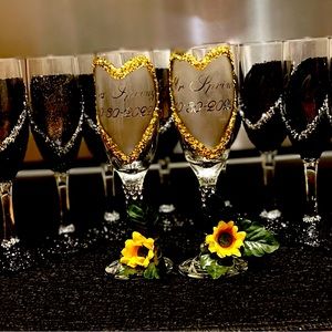 Champagne glasses